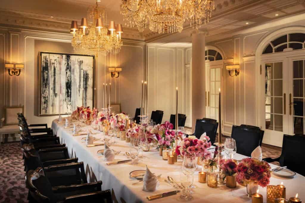 Erstklassige Hochzeitslocation in zuerich: das 5-Sterne Luxushotel baur au lac